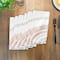 Dashed Earthtones 10" x 10" Cotton Twill Napkin